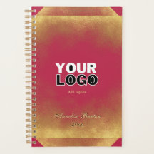 Nome do Slogan do Logotipo Personalizado Magenta D