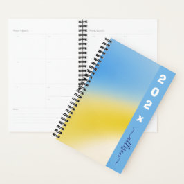 Agenda nome mágico do fundo Personalizado