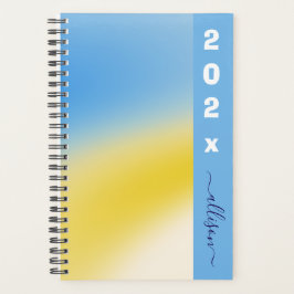 Agenda nome mágico do fundo Personalizado 