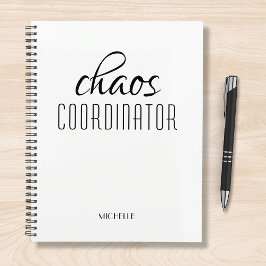 Agenda Nome Personalizado do Coordenador de Caos