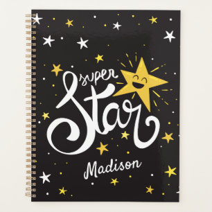 Agenda Nome personalizado e super estrela de fotos