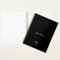 Nome Personalizado Elegante Branco Negro Nome Pers