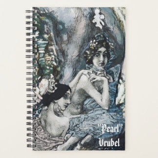 Agenda Nome personalizado "Pérola" - Arte feminina por Mi