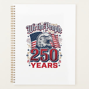 Agenda Nós, o Povo, 250 Anos Águia Patriótica Vintage De