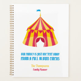 Agenda Nossa família só tem uma tenda de distância, plane