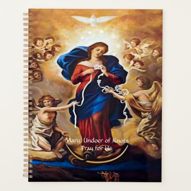 Agenda Nossa Senhora Undoer of Knoyer Prayer (Frente)