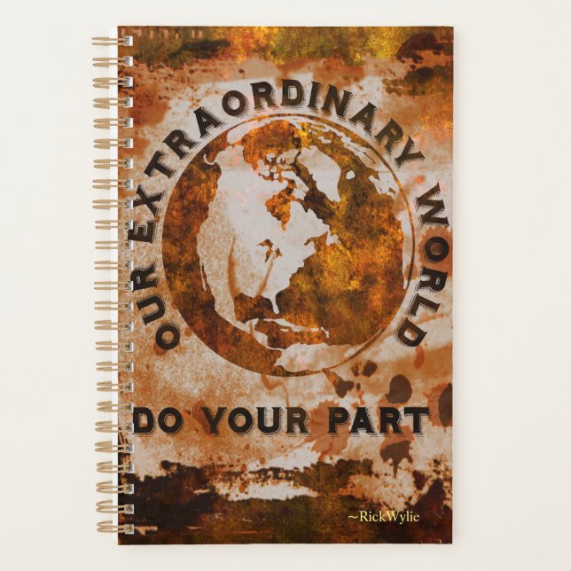 Agenda Nosso Mundo Extraordinário - Inspirador (Frente)