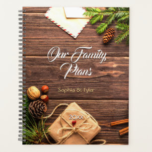 Agenda Nossos Planos Familiares, Tema De Queda, Nomes De