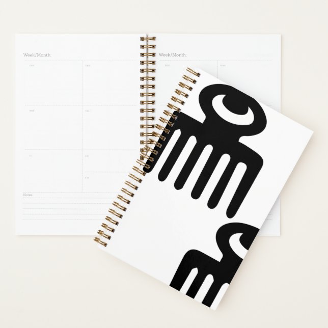 Agenda Notebook Adinkra 2 (Exibição)