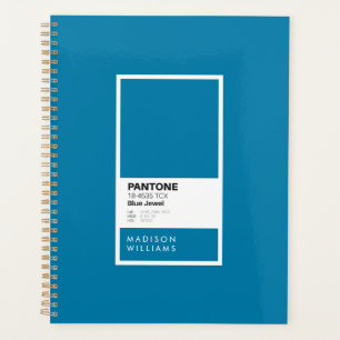 Agenda Notebook Azul Personalizado Nome personalizado