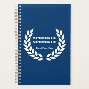 Agenda Notebook Boujee Blue Sprinkle