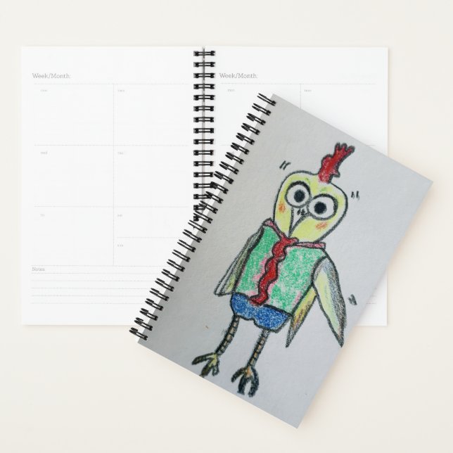 Agenda Notebook Chicken Planner (Exibição)