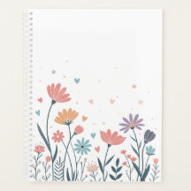Notebook com aquarela