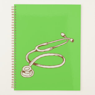 Agenda Notebook de enfermeiro para trabalho e notas
