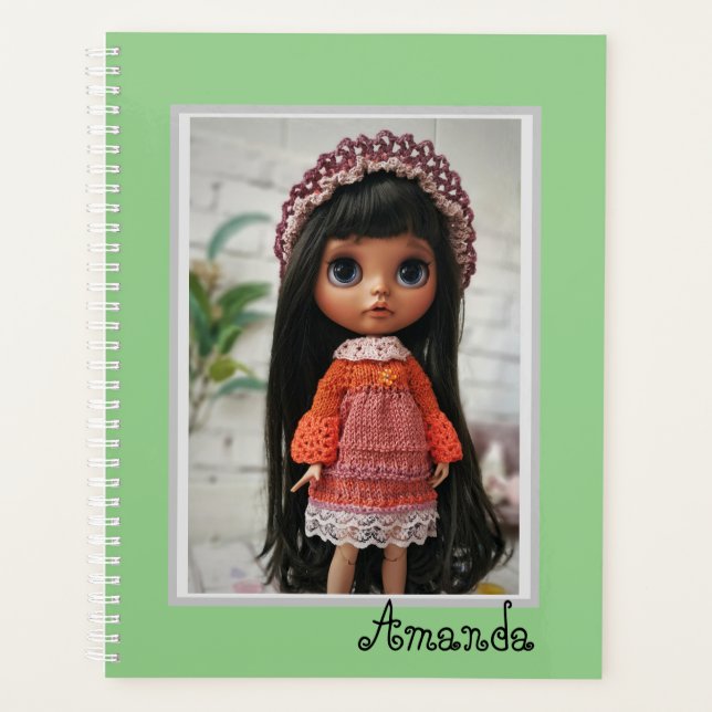 Agenda Notebook de fotos espiral (Frente)