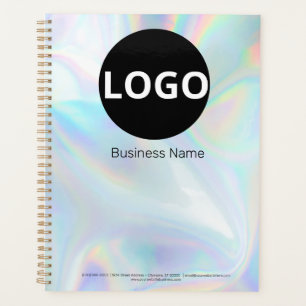 Agenda Notebook de logotipo holográfico personalizado