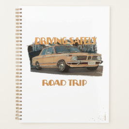 Agenda Notebook de viagem rodoviária segura