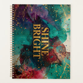 Agenda Notebook espiral "Brilhante"