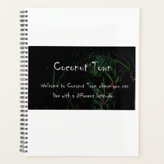 Agenda Notebook espiral da CIDADE COCONUT