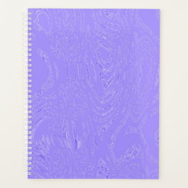 Agenda Notebook espiral de gelo púrpura