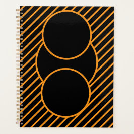 Agenda Notebook Espiral Geométrico Moderno