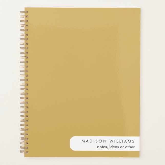 Agenda Notebook espiral rosa personalizado - Nota "client (Frente)
