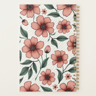 Agenda notebook floral