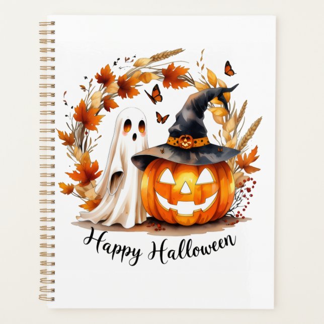 Agenda Notebook Halloween (Frente)