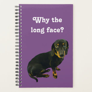 Agenda Notebook LeBron the Dachshund Planner