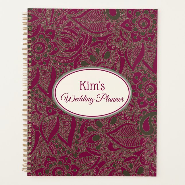 Agenda Notebook-Notebook-Notebook-Bride (Frente)