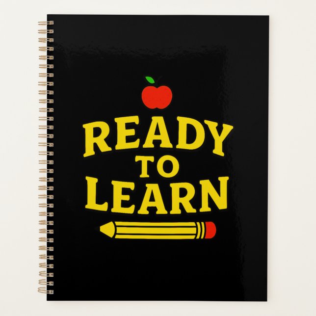 Agenda Notebook para estudantes (Frente)