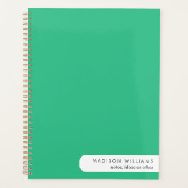 Agenda Notebook rosa personalizado - Cliente