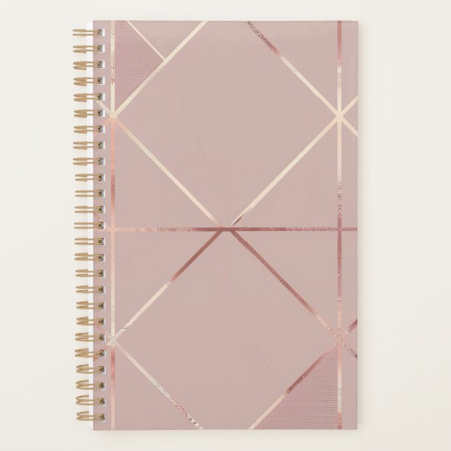 Agenda Notebook Royal Blush (Frente)