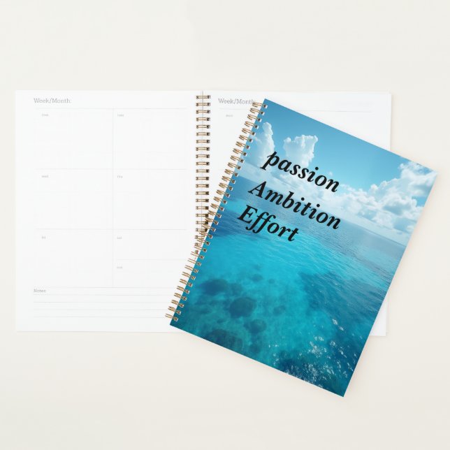 Agenda Notebook Sea Spiral (Exibição)
