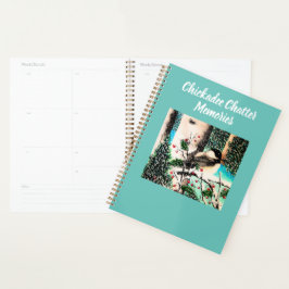 Agenda Notepad Chickadeter de Natal