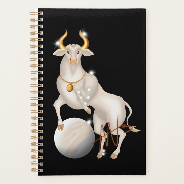 Agenda Nova Taurus Venus Zodiac (Frente)