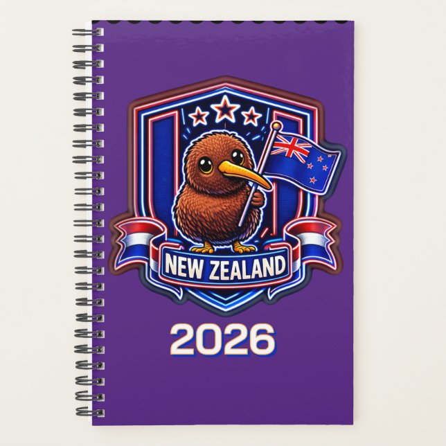 Agenda Nova Zelândia Crianças (Frente)