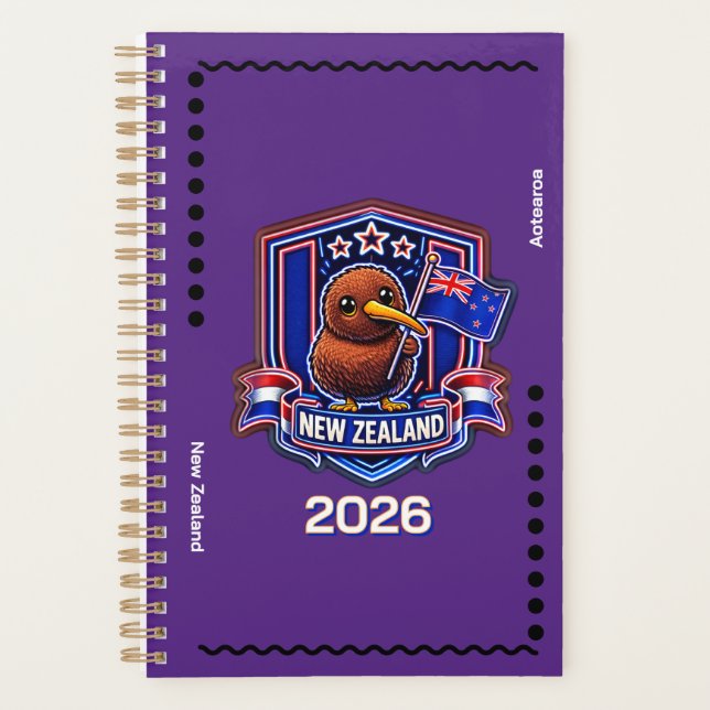 Agenda Nova Zelândia Crianças (Frente)