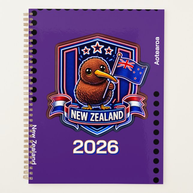 Agenda Nova Zelândia Crianças (Frente)