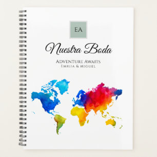 Agenda NUESTRA BODA Planificación o libro de visitas