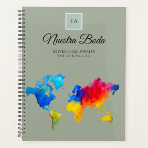 Agenda NUESTRA BODA Planificación o libro de visitas