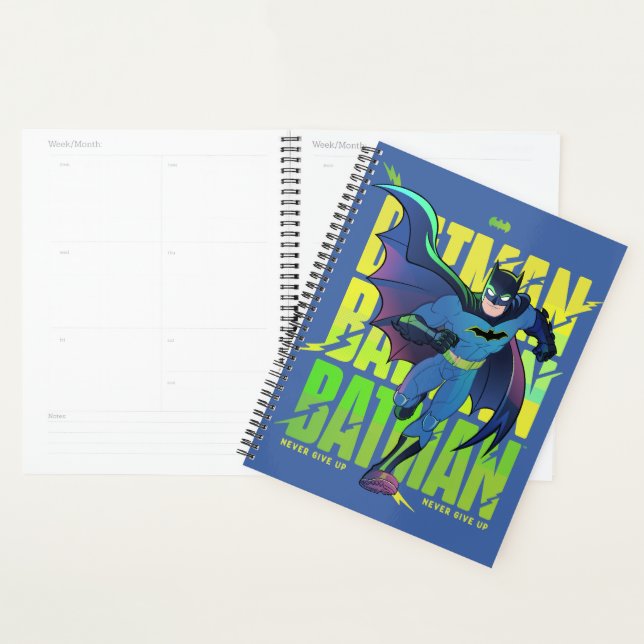 Agenda Nunca Desistir do Batman Executando Gráfico (Exibição)