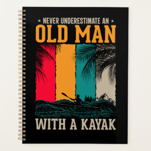 Agenda Nunca Subestime O Velho Com Kayak