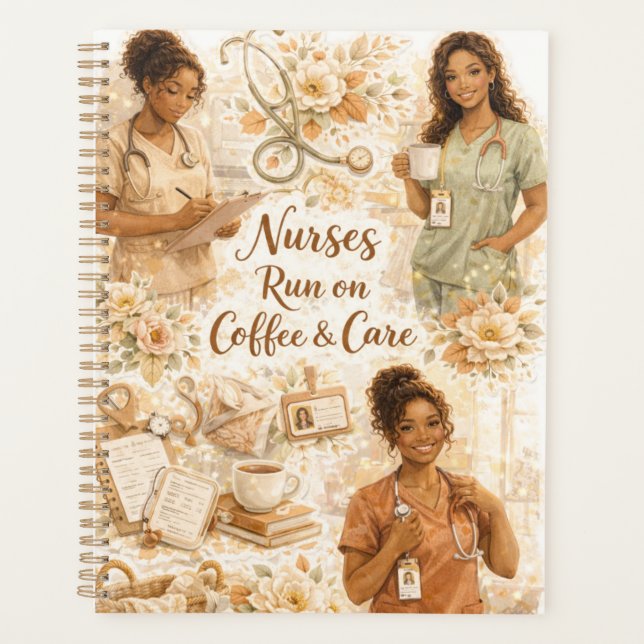 Agenda Nurses run on coffee and care (Frente)
