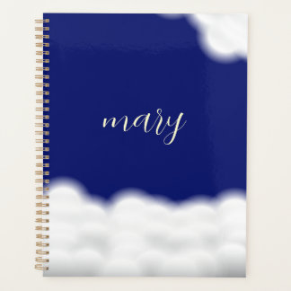 Agenda nuvem&estrelas personalizado