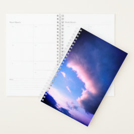 Agenda Nuvens cor-de-rosa