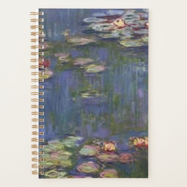 Agenda Nymphéas Claude Monet (Frente)