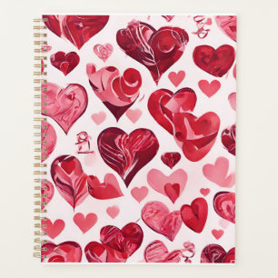 Agenda O amor está na design do coração do ar