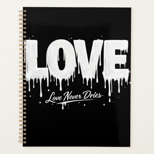 Agenda O Amor Nunca Seca (Frente)