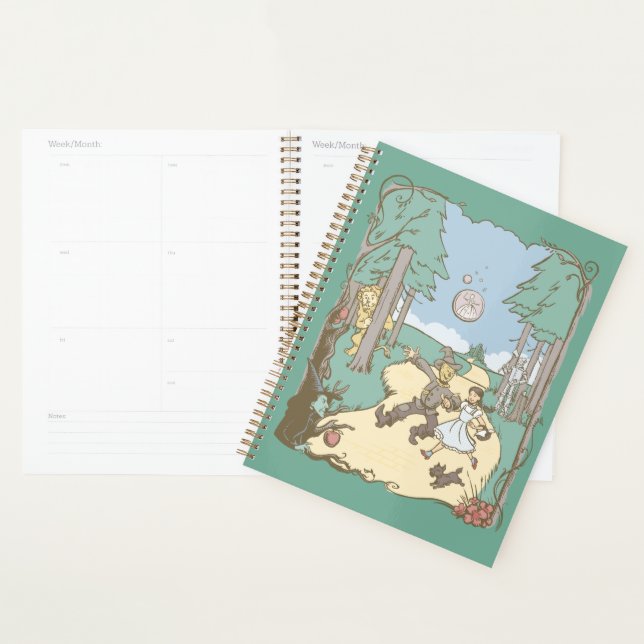 Agenda O Assistente De Oz™ | Storybook Yellow Brick Road (Exibição)